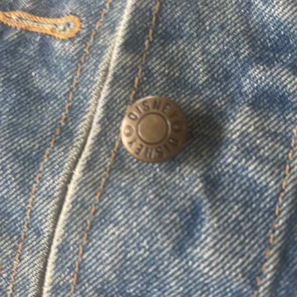 Kids’ Vintage Girls’ Disney Denim Short Jacket - Picture 5 of 5